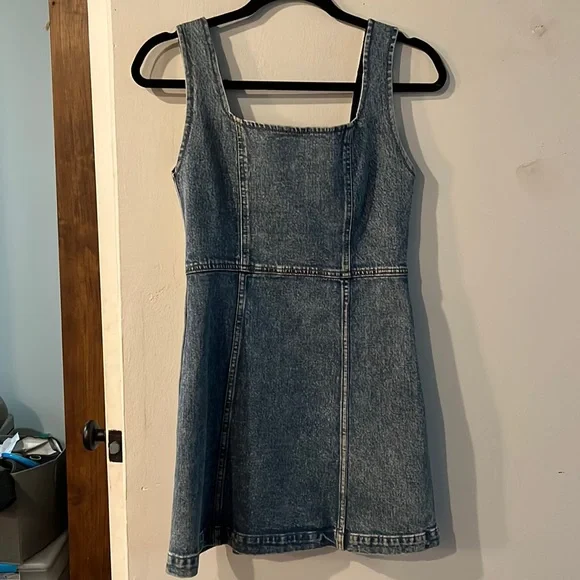 button up denim dress Baltic Born Womens Logan Button Up Dress | Denim main image 1